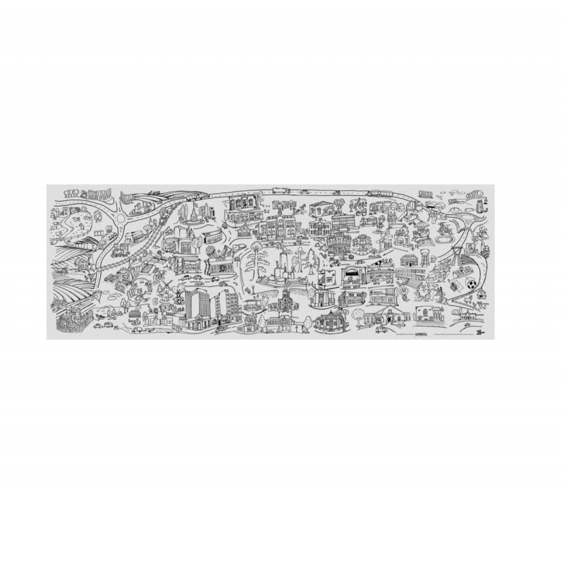 LAMINA MURAL MILMUNDOS 41X118CM LMC-180* CHACABUCO LAMINA MURAL MILMUNDOS 41X118CM LMC-180* CHACABUCO