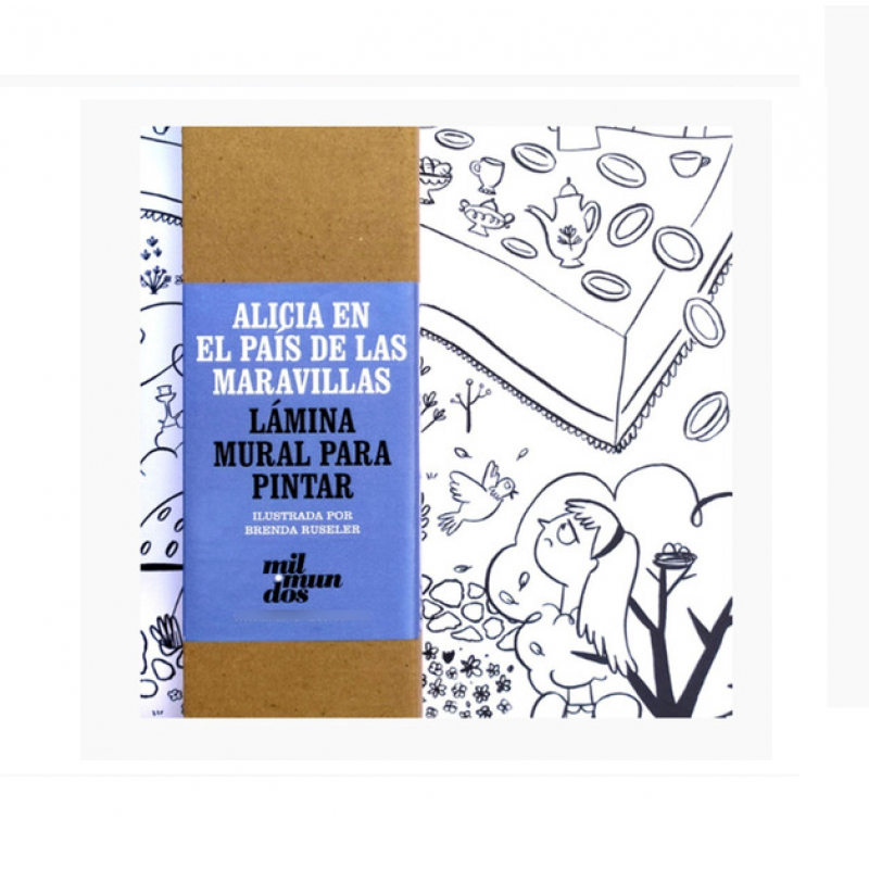 LAMINA MURAL MILMUNDOS 41X118CM LMC-180* ALICIA LAMINA MURAL MILMUNDOS 41X118CM LMC-180* ALICIA
