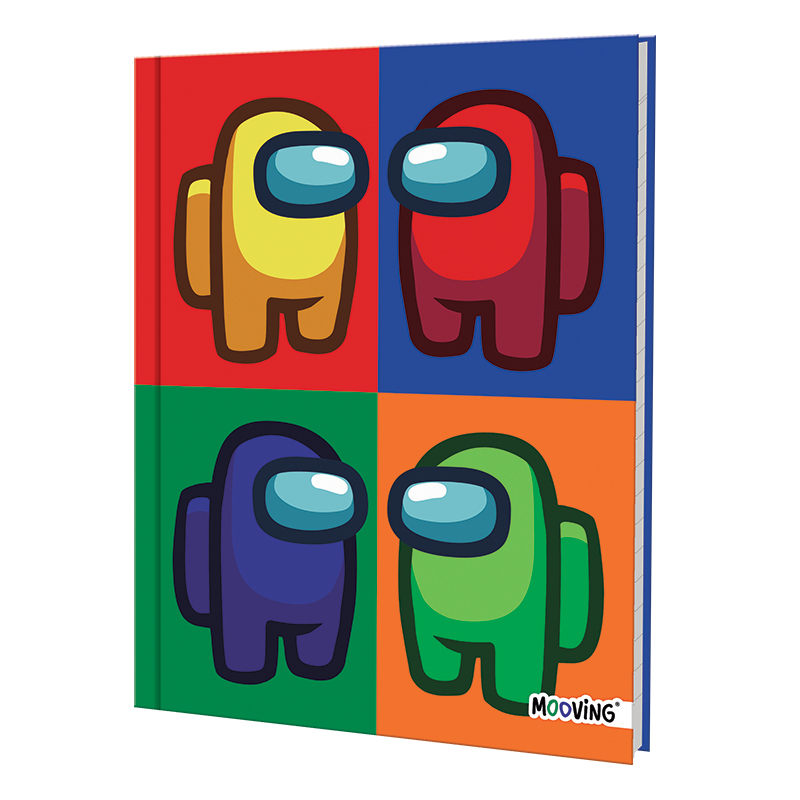 CUADERNO MOOVING 1203217 16X21 T/D X48HJS AMONG US