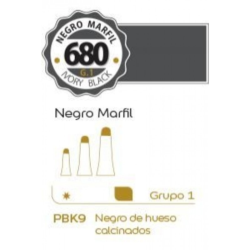 OLEO ALBA 680 18 ML NEGRO MARFIL OLEO ALBA 680 18 ML NEGRO MARFIL