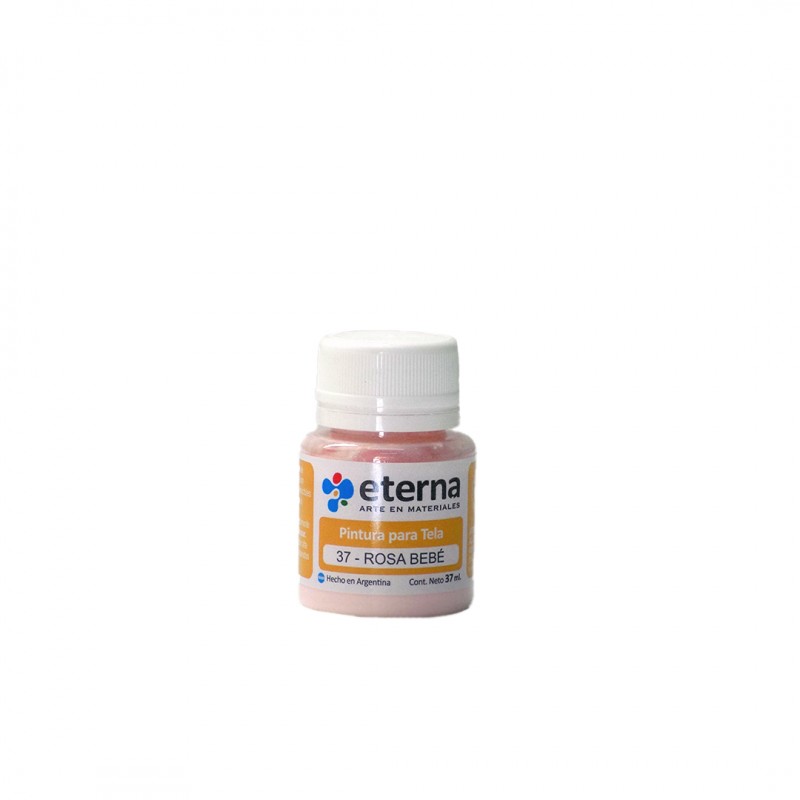 PINTURA P/TELA ETERNA X37ML. ROSA BEBE